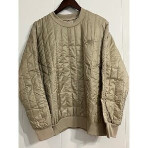 Nike Tan Quilted Sweatshirt
